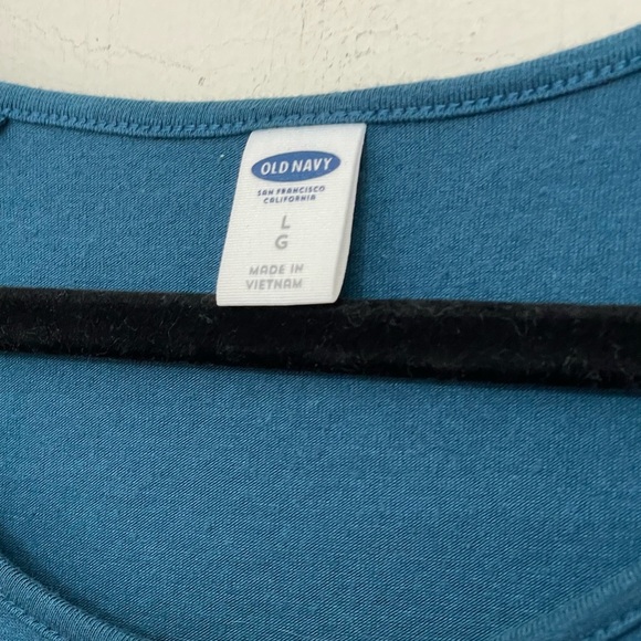 Old Navy Bundle Of 2 Jersey Knit Dresses ~ Teal & Coral ~ Women’s Size Large - Picture 4 of 16